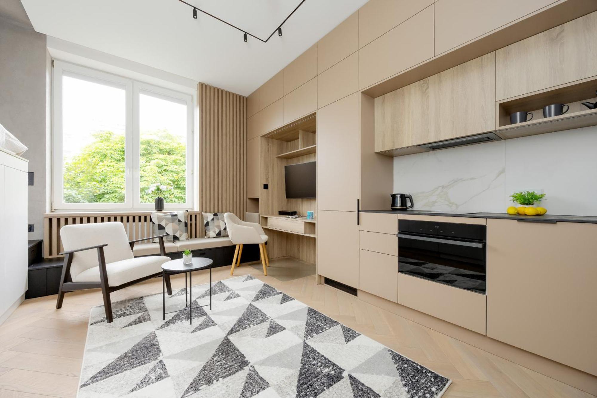 Przytulne Studio W Zielonej Okolicy Srodmiescia By Noclegi Renters Варшава Экстерьер фото